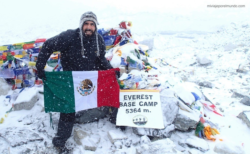 Mexicano en el Everest