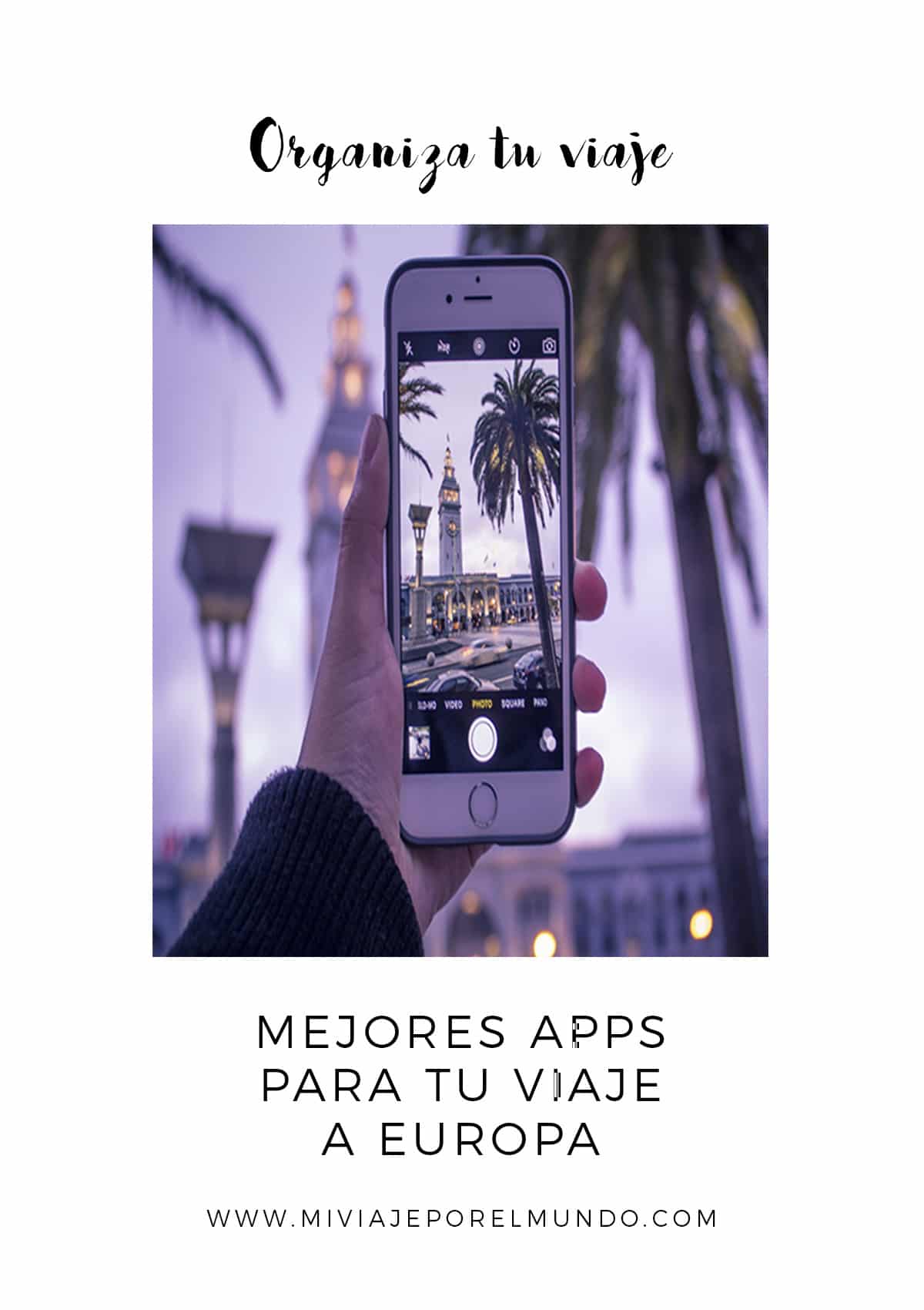 las mejores apps para viajar por europa