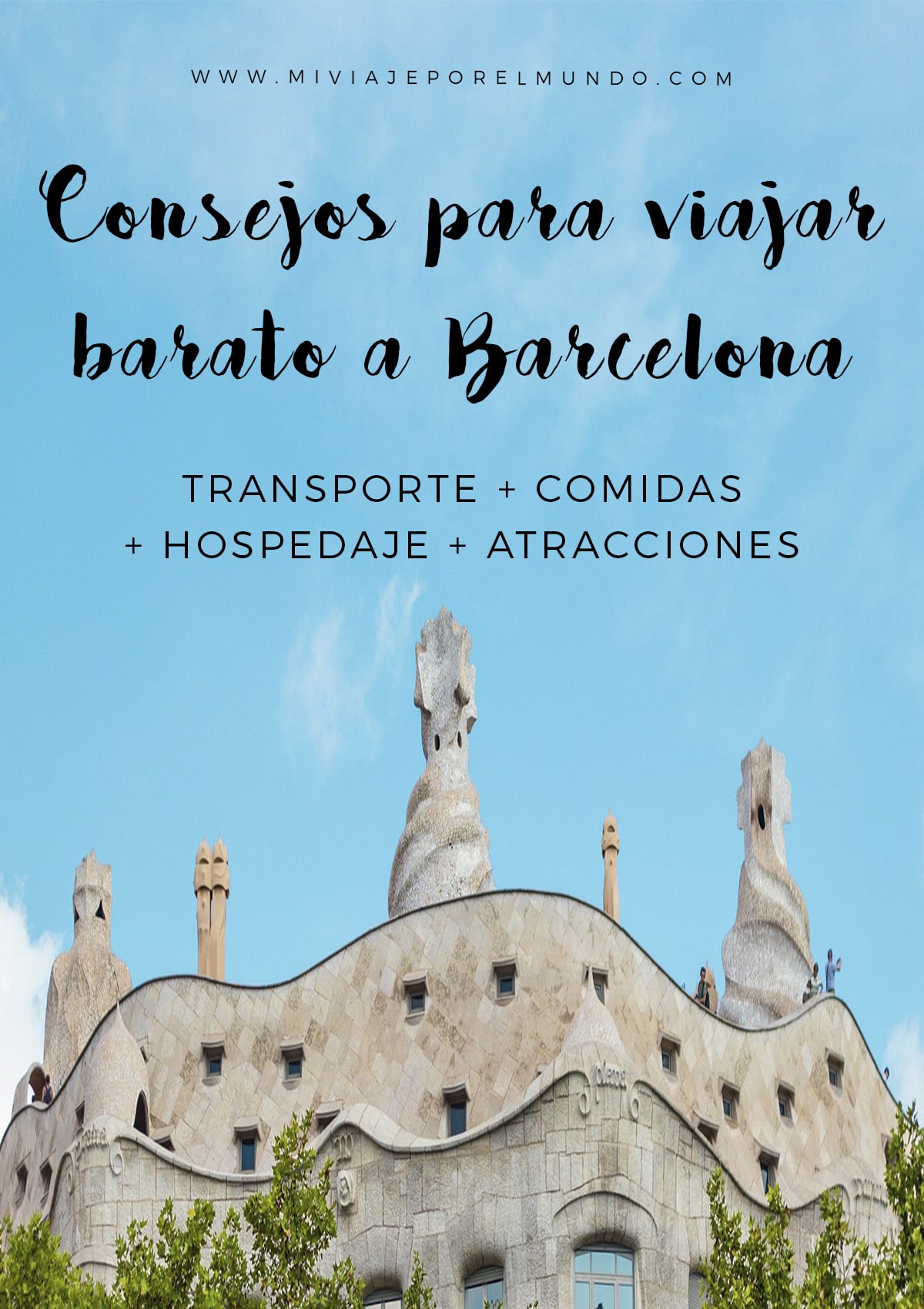 consejos para visitar barcelona con poco dinero