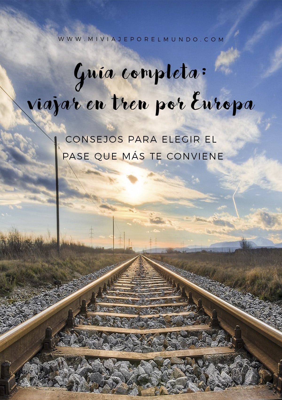 como planear un recorrido en tren por europa