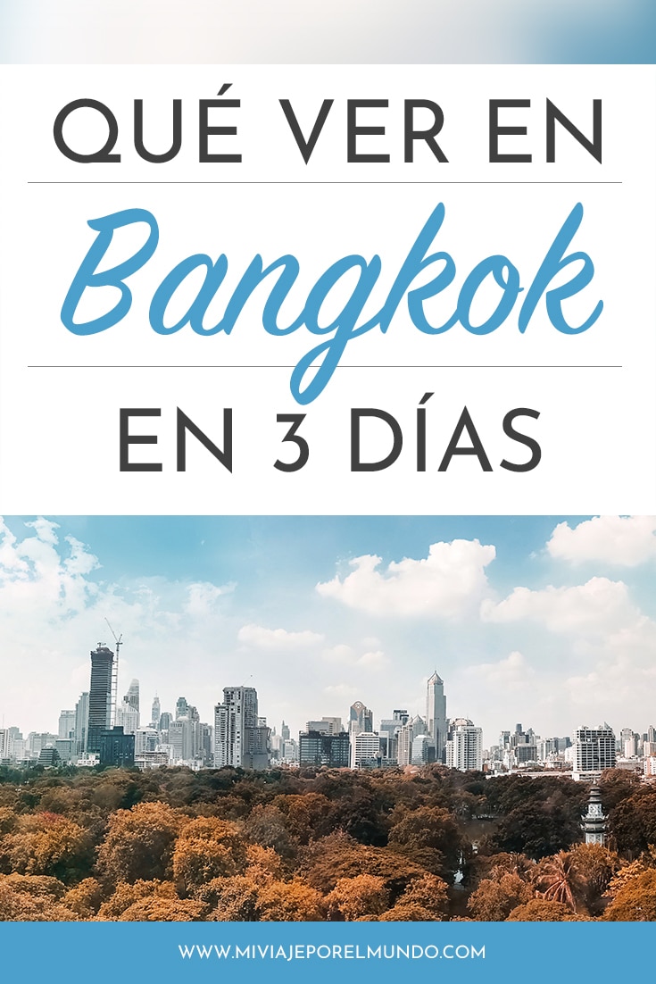 que ver en bangkok en 3 dias