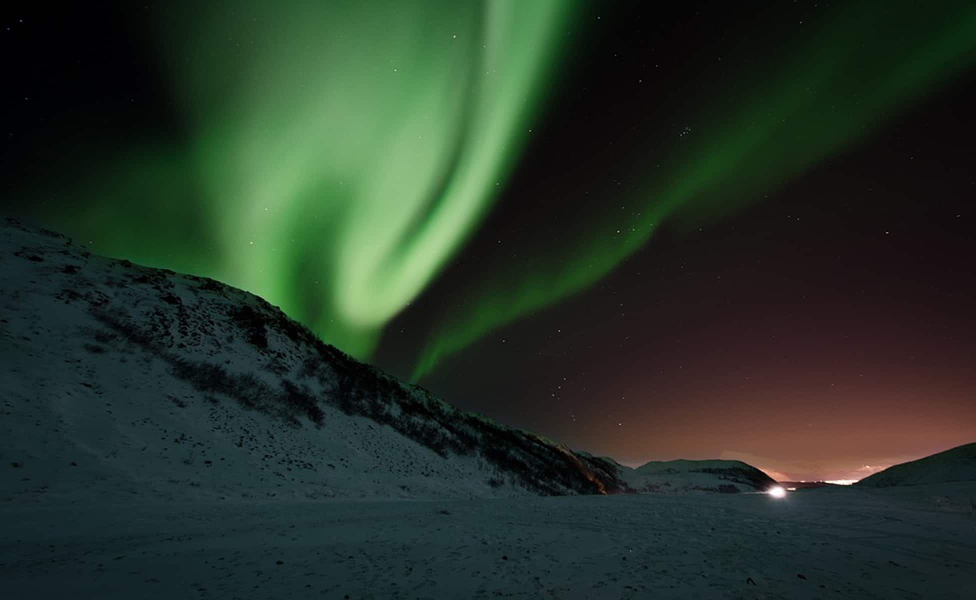 Ver la aurora boreal en Noruega
