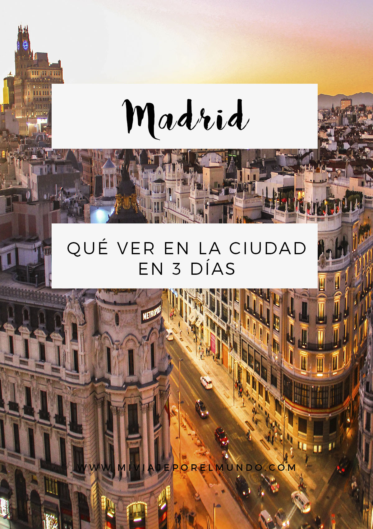 que ver en madrid en 3 dias