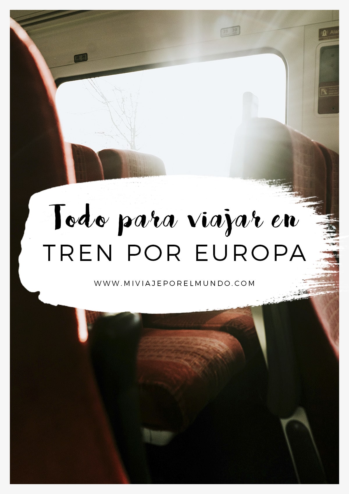 viajar en tren por europa